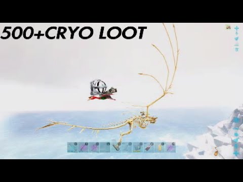 RAIDING 5 FAT QUETZAL BASES [500+ Cryo Loot] ARK OFFICIAL PS5