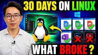 I Ran All My Windows Apps on Linux for 30 Days — What Broke and What Didn't