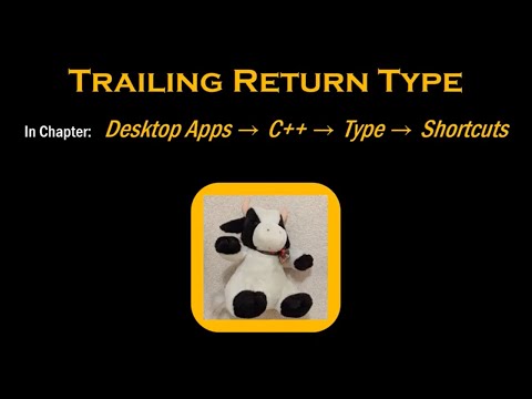 C++: Trailing Return Type