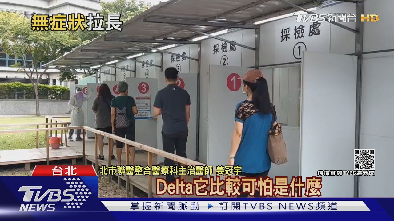 有片／Delta無症狀傳染期多一天　醫：更難防了
