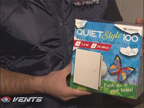 Review of VENTS QUIET-Style dometic fan. Mounting and wiring of the silent and energy saving fan