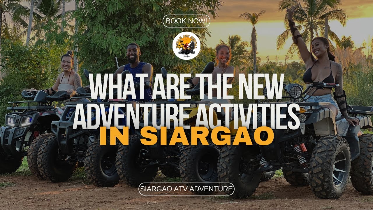 Explore Siargao's hidden trails on ATV adventure.