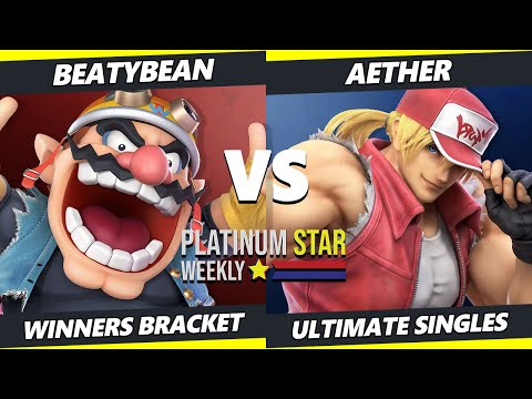 PSW S15:W6 - BeatyBean (Wario) Vs. Aether (Terry) SSBU Ultimate Tournament
