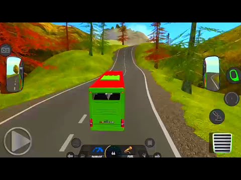 Offroad Tourist Coach Bus passenger transport - Bus simulator off-road - Android Gameplay