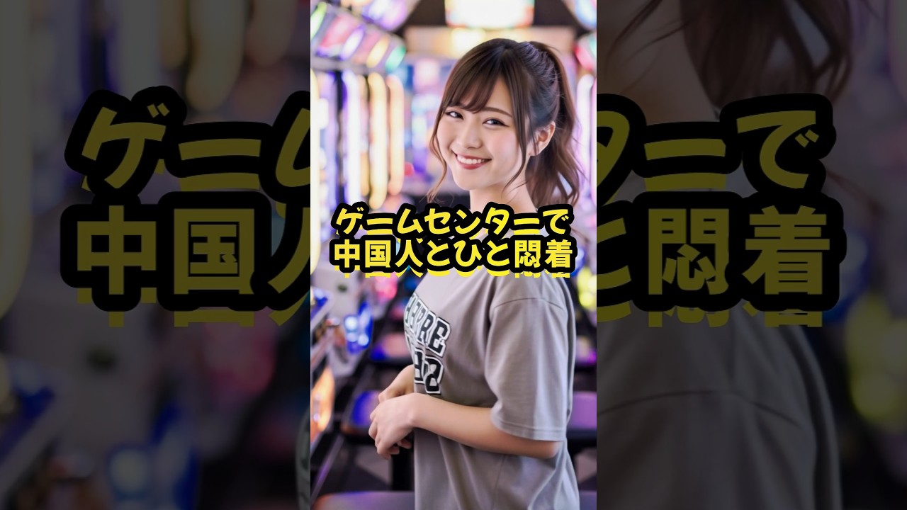 ゲームセンターで中国人とひと悶着　#ai #スカッと #おもしろ  #ジョーク  #エピソード
