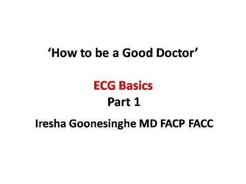 ECG Basics - Part 1 -  Rate, Rhythm and Axis
