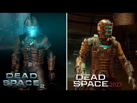 Dead Space Remake vs Dead Space 2 - Gameplay Comparison, Animations, Attention to detail