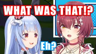 Pekora Can't Stop Laughing At Marine's Harsh Yet Kind Coaching Style【Hololive】