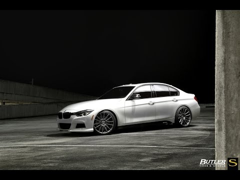 BMW 335i | Black di Forza BM9 | Savini Wheels | Butler Tires & Wheels