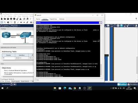 4.4.9 Packet Tracer - Troubleshoot Inter-VLAN Routing - Physical Mode