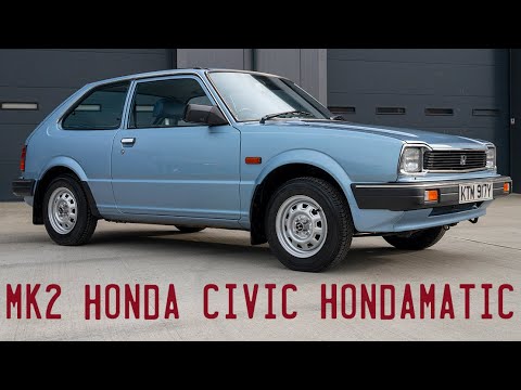 Thumbnail for 1982 Mk2 Honda Civic Hondamatic 1.3 Goes for a Drive