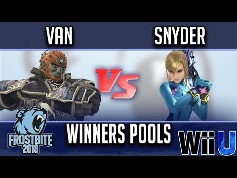 Frostbite 2018 Smash 4 Singles WINNERS POOLS - HP | Van (Ganondorf) vs TGG | Snyder (ZSS, PIkachu)