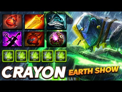 Crayon Earth Spirit Show - Awesome Build - Dota 2 Pro Gameplay [Watch & Learn]