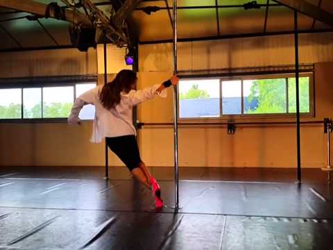 Alexandra imesch Largeaud, Semi- pro,Pole exotic, Pole theater Lausanne 2015