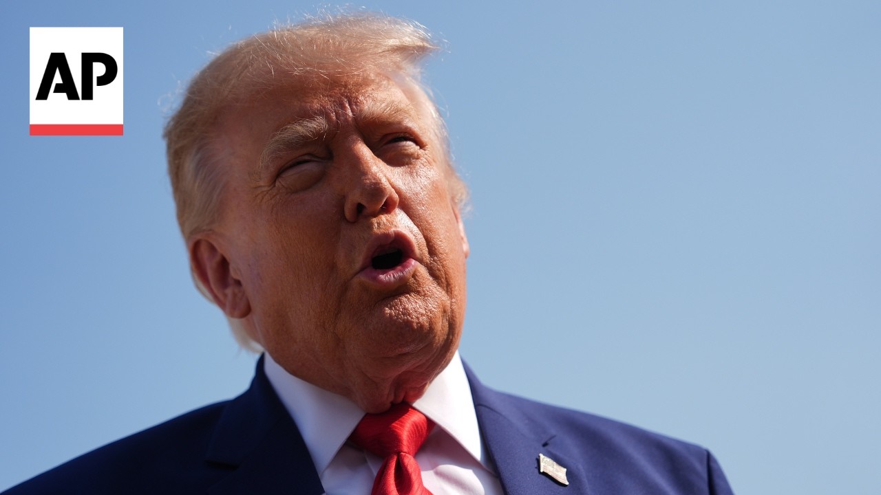 Video | Trump says Iran will 'pay a big price' as he heads to Dover to honor fallen troops