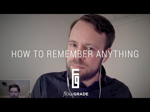 Flowgrade Show #30: Mattias Ribbing - Wie du dich an alles erinnern kannst
