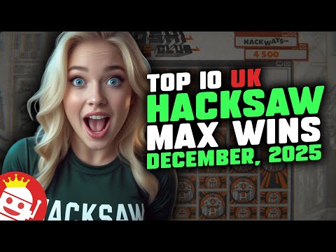 🔥 TOP 10 UK 🇬🇧 HACKSAW GAMING MAX WINS DEC / 2025 | NON BONUS BUY