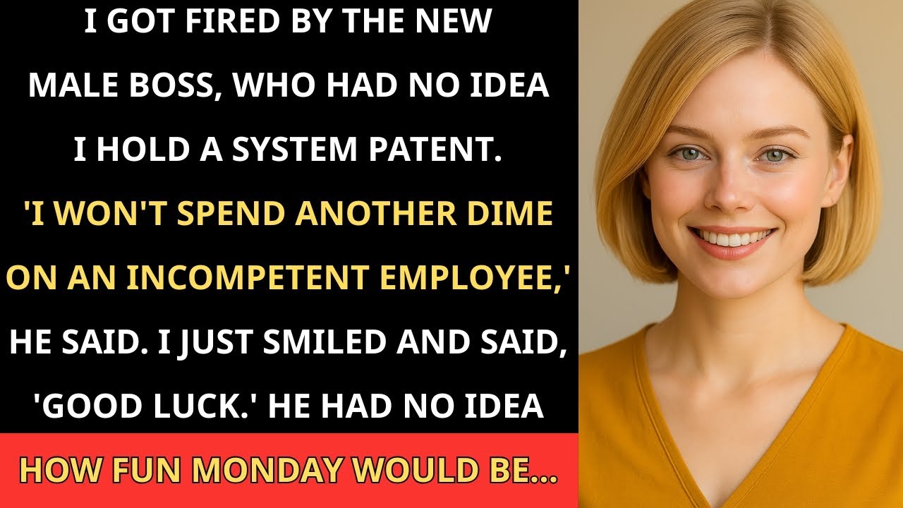 He Fired Me Without Knowing I Owned The Backbone of His Company — Now I’m Charging Him to Use It