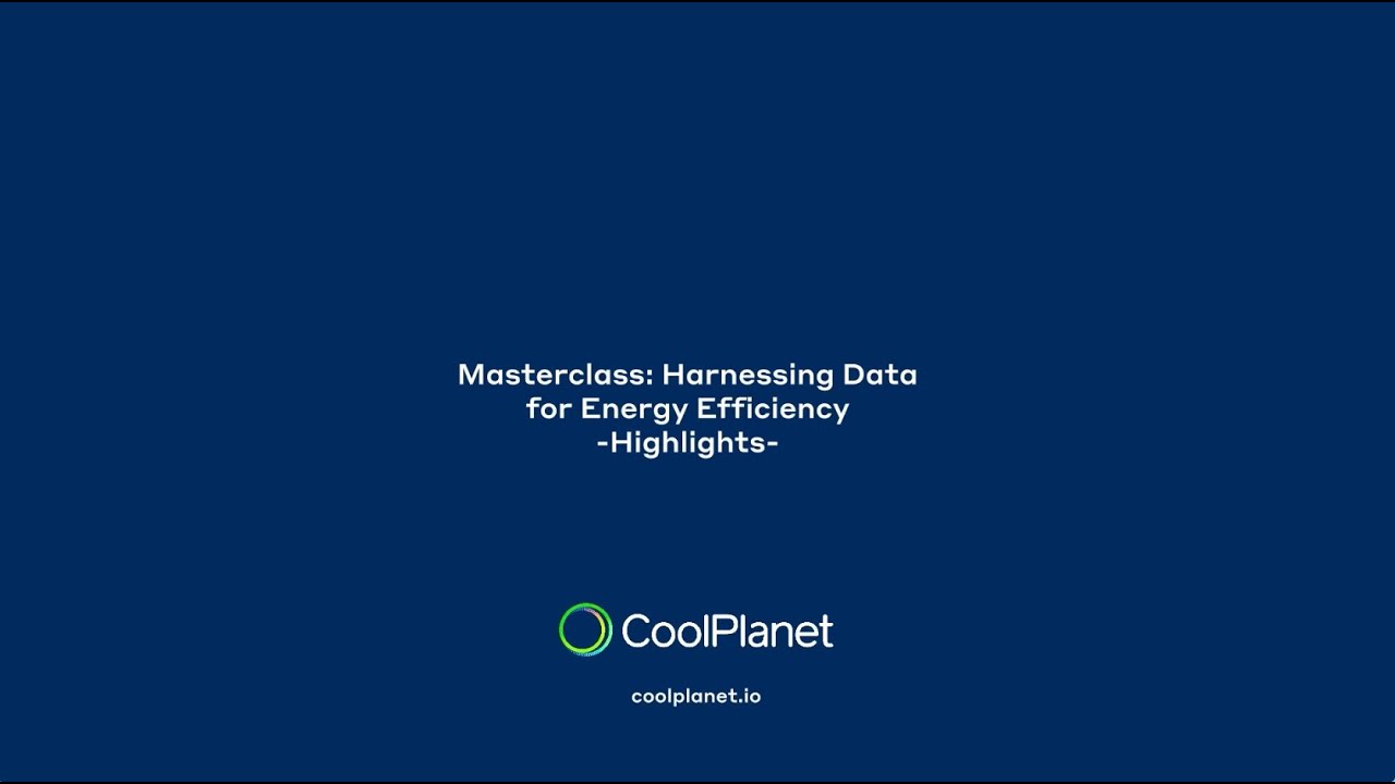 A Masterclass In Harnessing Data for Energy Efficiency - Highlights