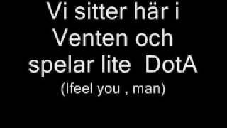 Basshunter : Vi Sitter I Ventrilo Och Spelar DotA