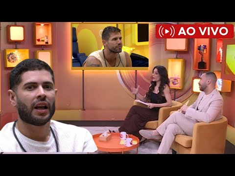 BBB CHAT: MARCELO IS EXPOSED LIVE BY HOSTS AND FREAKS OUT UPON FINDING OUT THAT ANA PAULA IS A FAN