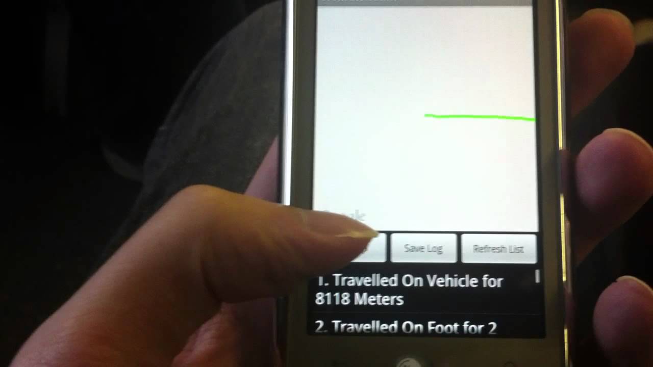 Route Tracking Application (Operational Demonstration)