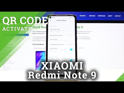 How to Activate QR Code Scanning on XIAOMI Redmi Note 9 – Scan QR Codes