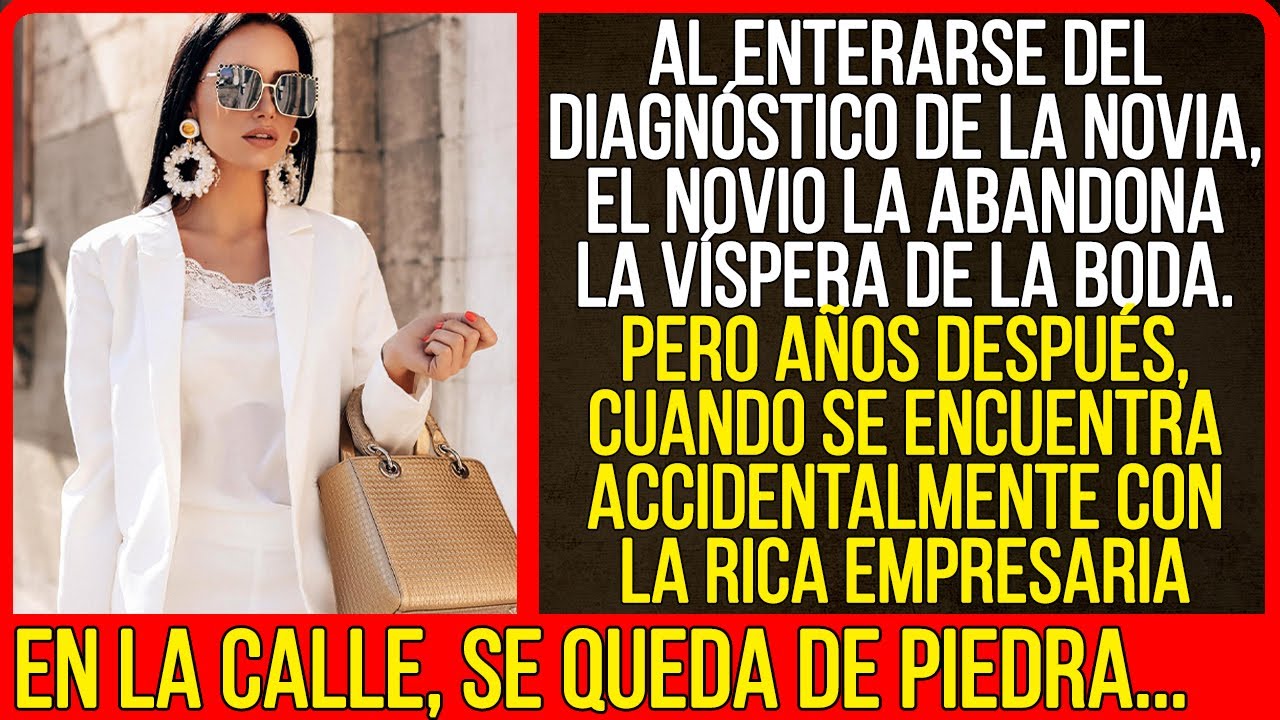 Al enterarse del diagnóstico de la novia, el novio la abandona la víspera de la boda. Pero...