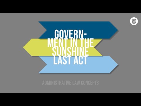 Administrative Law Defined