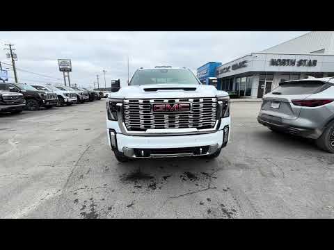 2026 GMC Sierra 3500HD 4WD Crew Cab Standard Box Denali in White for sale at Jack Carter Northstar GM in Cranbrook, BC