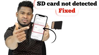 How to fix Memory sd card not detected by the Phone - without PC
