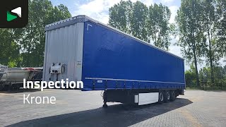 نصف مقطورة ستائر منزلقة Krone SD | صورة 4 - Autoline