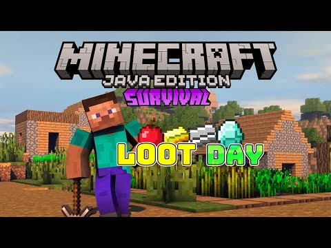 UNBELIEVABLE Minecraft Loot Day Survival!