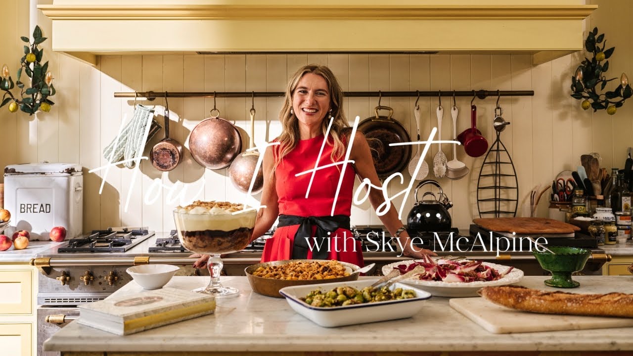 Cooking a Christmas Feast with Skye McAlpine | How I Host... | Homes & Gardens - YouTube