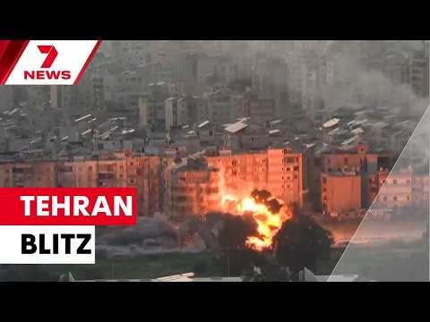 Heaviest day of bombing yet as Trump warns there will be no deal with Iran | 7NEWS