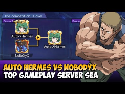 EPIC BATTLE TOP SULTAN SERVER SEA!! Auto Hermes vs NoBoDyX | One Punch Man: The Strongest SEA