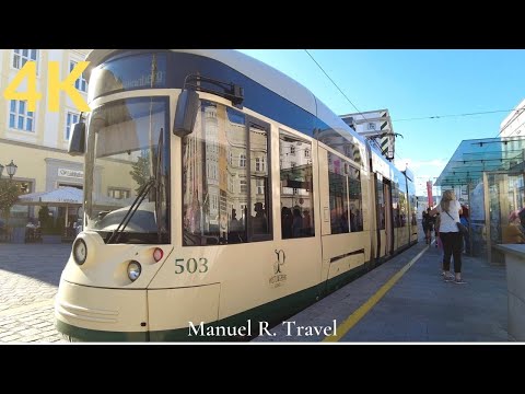 Linz, Áustria - Um passeio com Pöstlingbergbahn - 2ª ferrovia de adesão mais íngreme do mundo