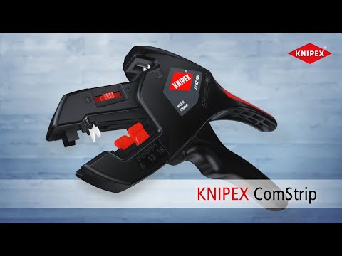 KNIPEX ComStrip Automatic insulation stripper video