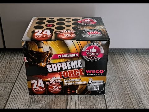 Weco Supreme Force 24-Schuss Batterie -Charge 2024