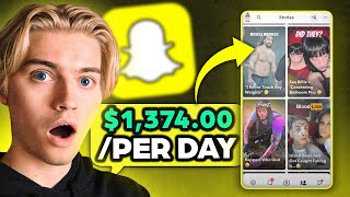 How to Make Faceless Snapchat Shows Earning $1,000/Day