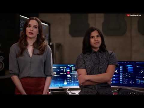 Flash compartilha sua velocidade com Caitlin e cisco - Dublado (PT-BR) HD
