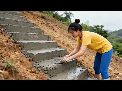 Woman Builds Farm Lake House in the Jungle in 365 Days | Start to Finish by @xuanchieu-xp2ek
