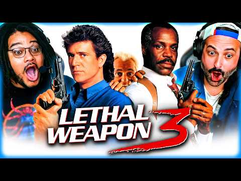 LETHAL WEAPON 3 (1992) MOVIE REACTION - A SUPER FUN FOLLOW UP!! First Time Watching