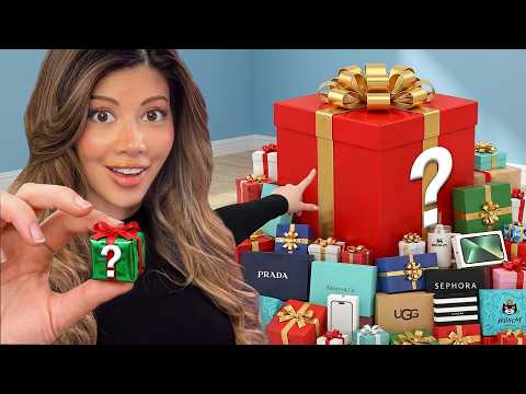 BIG vs SMALL Mystery Present Challenge!