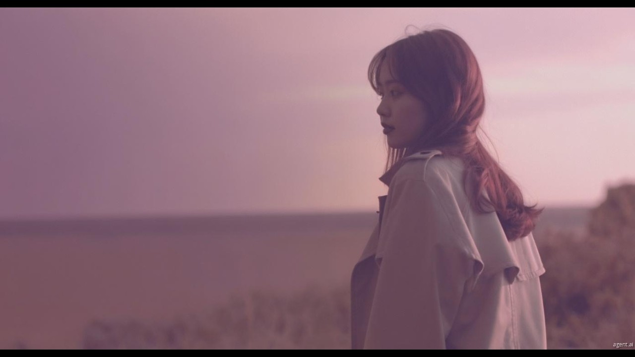 A nostalgic street scene with soft light and slow motion