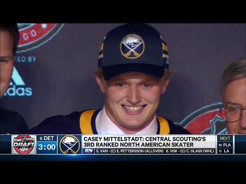 Sabres select Mittelstadt with No.8 pick