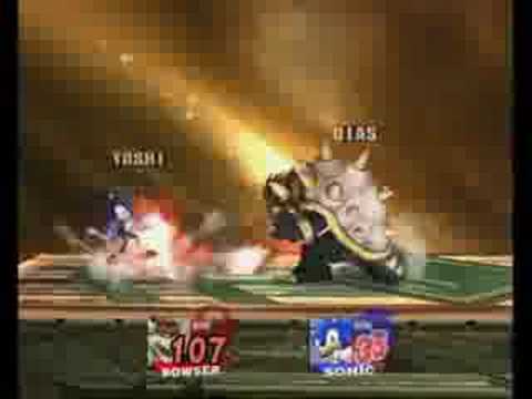 Bowser(Dias) vs Sonic(Yoshimeat)