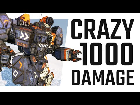 Crazy 1000 Damage Thunderbolt Build - Mechwarrior Online The Daily Dose #1080