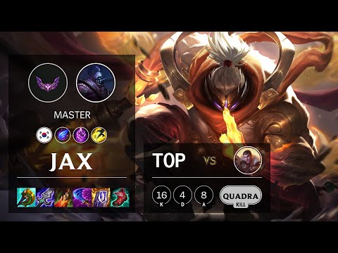 Jax Top vs Jayce - KR Master Patch 12.5