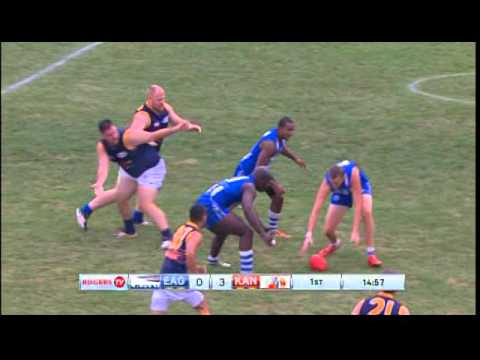 2015 AFL Ontario Division 1 Grand Final Etobicoke v Tor. Eagles 1st Quarter